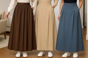 راهنمای کامل دوخت دامن برای مبتدی‌ها: از انتخاب الگو تا دوخت نهایی