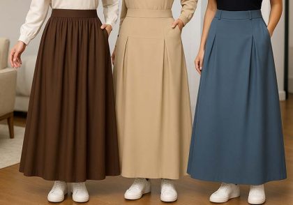 راهنمای کامل دوخت دامن برای مبتدی‌ها: از انتخاب الگو تا دوخت نهایی